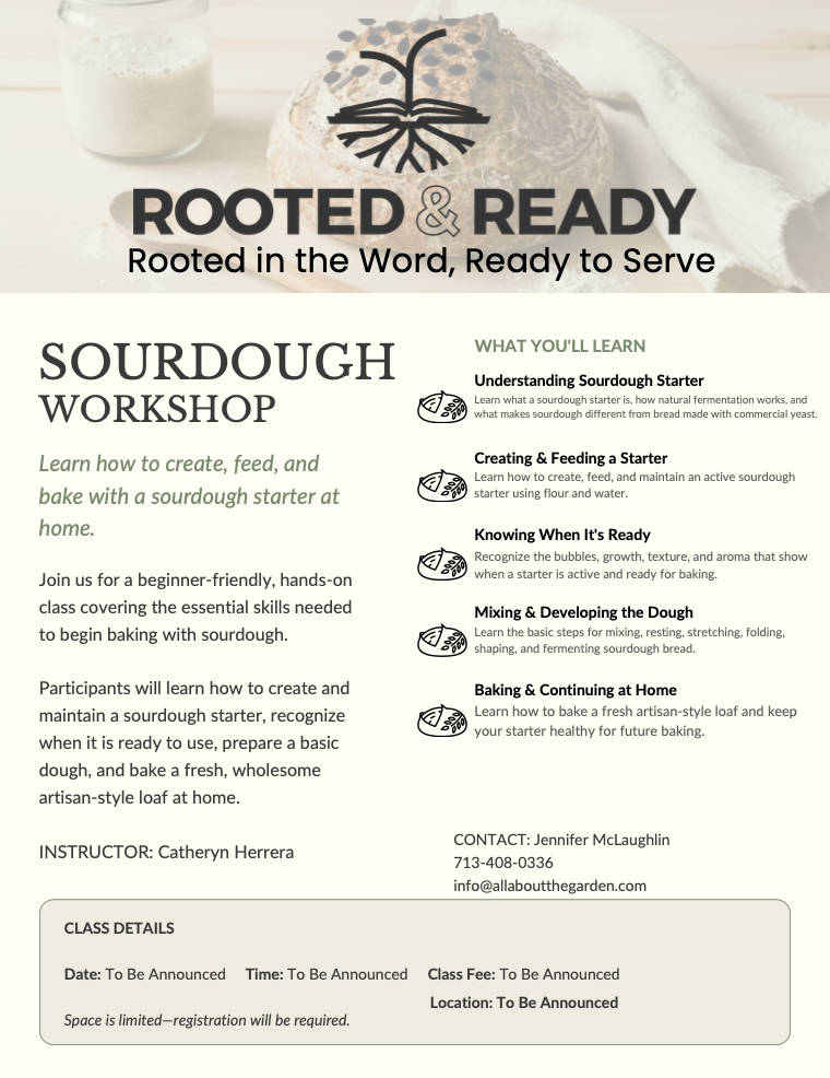 Sourdough Workshop