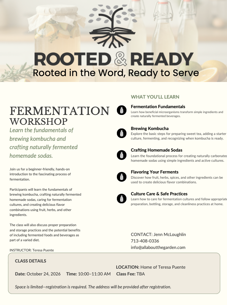 Fermentation Workshop
